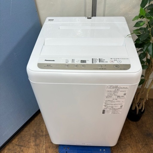 I357 ? 2020年製♪ Panasonic 洗濯機（5.0㎏） ⭐ 動作確認済 ⭐ クリーニング済