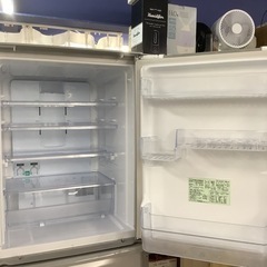 SHARPシャープ　冷蔵庫　SJ-WA354H-S  2021年製 350Lの画像