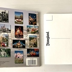 【値下げ¥2,500→¥1,700】アメリカDisneyで購入　ディズニーランド　ポストカード12枚セット　レトロの画像