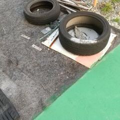 廃タイヤ  あげますの画像