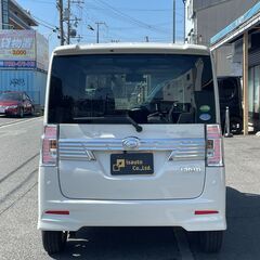 ☆ダイハツ　タントカスタム☆車検R7年5月までの画像