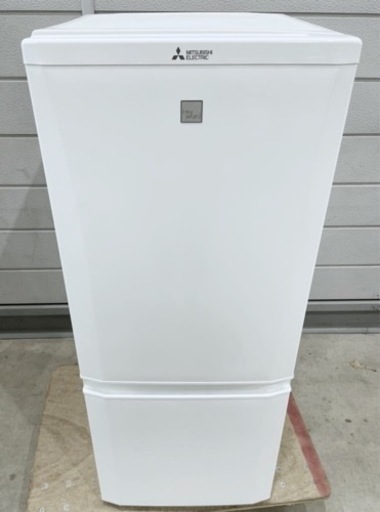 (送料無料) 2020年 極美品 146L 冷蔵庫 自動霜取り 三菱 LED照明 静音設計 ⑨