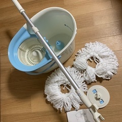 アイリスオーヤマ　回転モップ　手回しタイプ　KMT420の画像