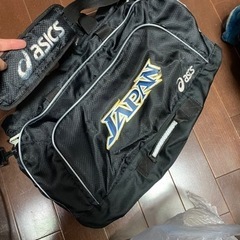 日本代表　アシックス　ボストンバッグ