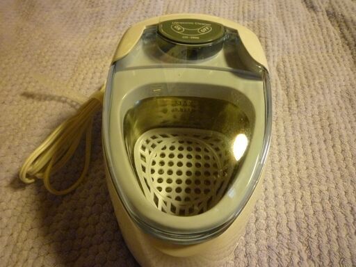 （オークション入札が入りましたので質問を終了させていただきます）超音波クリーナー CD-3900美品