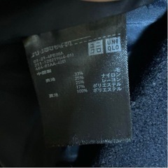 ダッフルコート 通学　レディース　UNIQLOの画像
