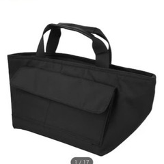 【美品】ニトリ 保冷・保温ランチバッグ CAW ブラックの画像