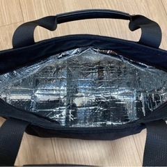 【美品】ニトリ 保冷・保温ランチバッグ CAW ブラックの画像