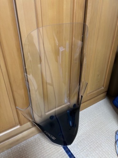 【中古】R-SPACE ウインドシールド クリア ヤマハ NMAX (SEG6J) 2021 YAMAHA アールスペース CLEAR バイク ロング スクリーン