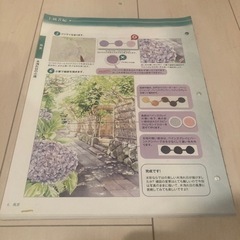 水彩画レッスンの画像