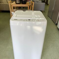 【リサイクルショップ　ピカソ　小松原】★分解洗浄済み★ 2022年製 YAMADA SELECT 5.0kg 全自動洗濯機 YWMT50H1 アーバンホワイト★1684★