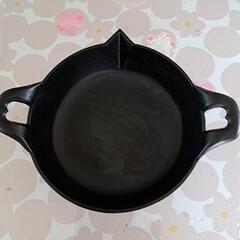 とっても重いてんぷら鍋の画像
