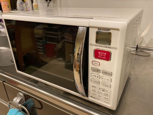 【値下げ】シャープ オーブンレンジ15L ホワイト RE-S15F-W 電子レンジ