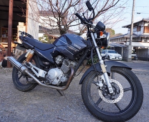 ヤマハybr125BEAMSフルエキマフラー付き不動車