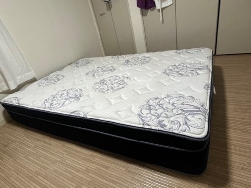 超美品　マットレス　家具 ベッド ダブルベッド