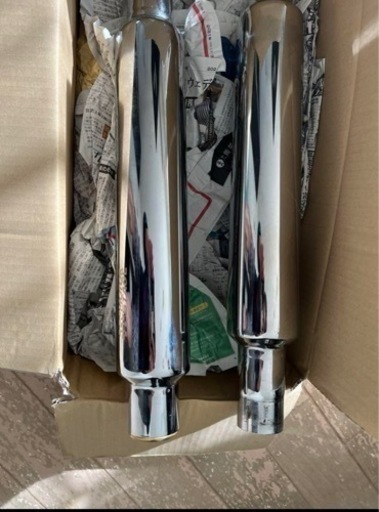 ハーレーtc88用　モーターステージマフラー