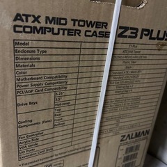 zalman z3 plus atx mid towerの画像