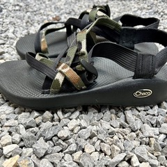 CHACO サンダル　カモ柄　　Vibramソール　約28㎝の画像