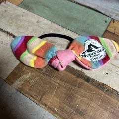 ハンドメイド リメイク ヘアゴム 4個セットの画像