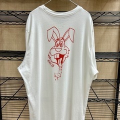 NIKE ナイキ　Tシャツ　バックプリント　うさぎ　白　ホワイトの画像