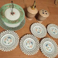 陶器の洋食器類　まとめて　セット　