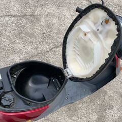 スズキ 原付 レッツ4 CA45A UZ50DL2 原付 スクーター 50cc  インジェクション車 Fi 4スト 実働 機関良好 レッド 赤系 鳥取 陸送可 販売証明可の画像