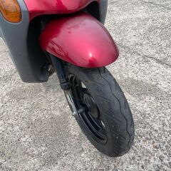 スズキ 原付 レッツ4 CA45A UZ50DL2 原付 スクーター 50cc  インジェクション車 Fi 4スト 実働 機関良好 レッド 赤系 鳥取 陸送可 販売証明可の画像