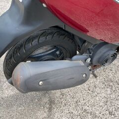 スズキ 原付 レッツ4 CA45A UZ50DL2 原付 スクーター 50cc  インジェクション車 Fi 4スト 実働 機関良好 レッド 赤系 鳥取 陸送可 販売証明可の画像