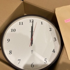 掛け時計 電波式 ジャンク？