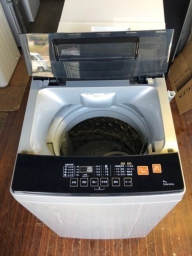 北九州市内配送無料　保証付き　アズマ　洗濯機6K　2019年製　EAW-601A