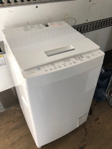 北九州市内配送無料　保証付き　東芝 TOSHIBA AW-7D7(W) [全自動洗濯機 (7.0kg) ZABOON（ザブーン） グランホワイト]