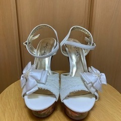 【終了】厚底14センチピンヒール　ミュール　Sサイズの画像