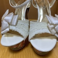 【終了】厚底14センチピンヒール　ミュール　Sサイズの画像