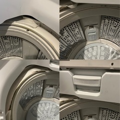 日立 全自動洗濯機 ビートウォッシュ 7kg BW-V70A(W)の画像