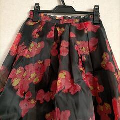 お値下げ★未使用品★シースルースカートの画像