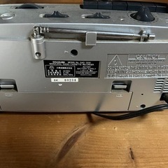 家電 オーディオ ラジカセの画像