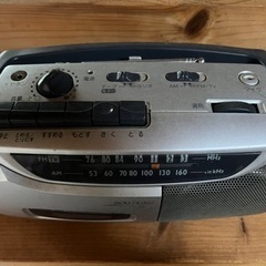 家電 オーディオ ラジカセの画像