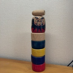 昔ながらのだるま落とし