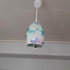 決まりました。アンティーク照明
