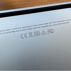 MacBookPro タッチバー 指紋認証2018 ジャンクの画像