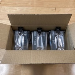 新品未使用　調味料ケース 3個セット　ブラック　黒　キッチン用品の画像