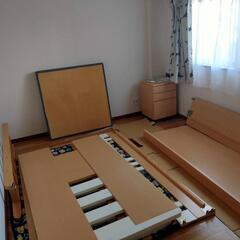家具 ベッド 二段ベッドの画像