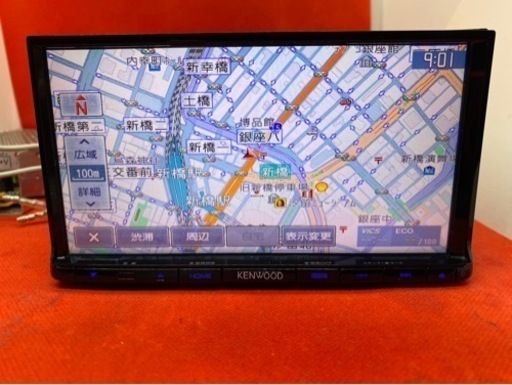 KENWOOD 2023地図　MDV-D402BT 新品バックカメラ付フルセット