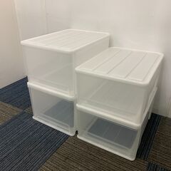 (240413)　衣装ケース　収納ケース　４個セット
