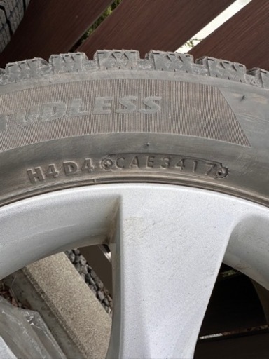 お譲り決まりました。トヨタ 純正 ホイール スタッドレス タイヤ 185/55R15 4穴 パッソ