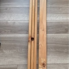 木材　角材　155cm×4本の画像