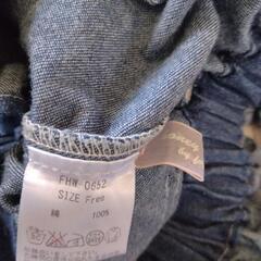 デニムショートパンツの画像