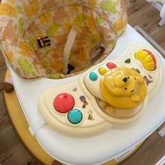 【1000円値下げしました】歩行器　商品名「はじめてのベビーウォーカー」くまのプーさんの画像