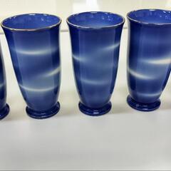 清秀陶器 コップ5個セット【中古品】