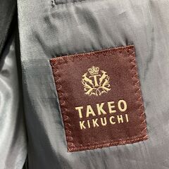タケオキクチ　ジャケット サイズ１（Mサイズ相当）ネイビーの画像